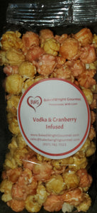 Vodka & Cranberry Infused Popcorn (aka: Kevin's Mix)