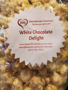 White Chocolate Delight Gourmet Popcorn
