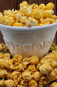 Bourbon Vanilla Infused Popcorn