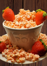 Load image into Gallery viewer, Strawberries &amp; Cream Gourmet Popcorn
